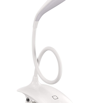 Clip-On Reading Light – 16 Eye Protection LEDs with 3 Brightness Levels, USB Rechargeable Bed and Book Light,