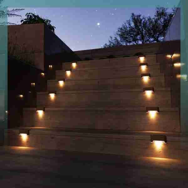Outdoor Solar-Powered Deck Lights for Fence, Patio, Stairs, and Pathway-Warm White(Pack of 12) - Image 4