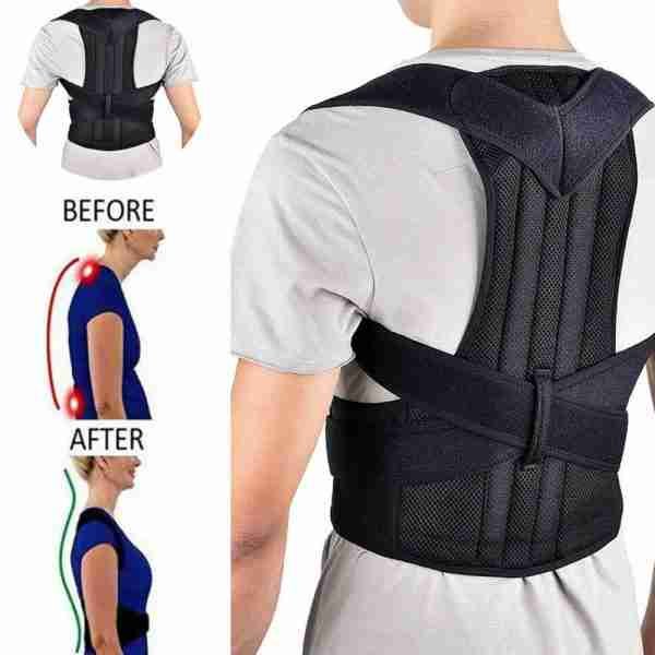 Adjustable Posture Corrector Corset Brace Back Support Shoulder Straightener - Image 4
