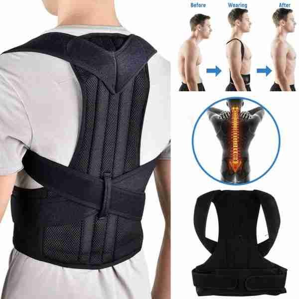 Adjustable Posture Corrector Corset Brace Back Support Shoulder Straightener - Image 6